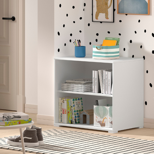 Bibliothèque Sammie 68x43x62cm - Avec 1 Étagère - Blanc