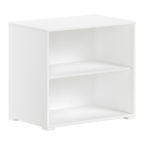 Bibliothèque Sammie 68x43x62cm - Avec 1 Étagère - Blanc