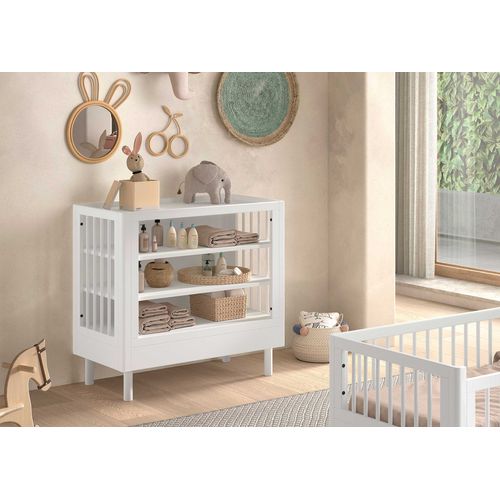 Table à Langer Forrest - 100x55x95cm - Bois De Hêtre Massif