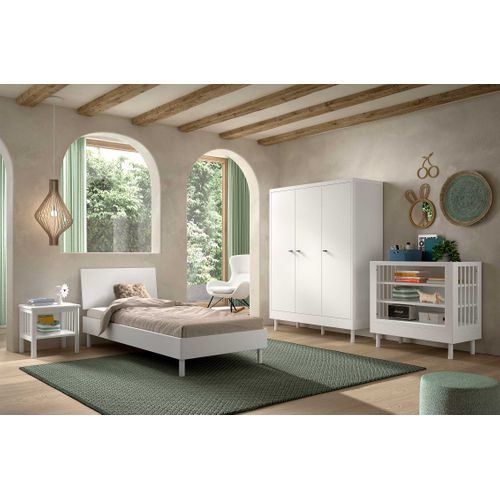 Table à Langer Forrest - 100x55x95cm - Bois De Hêtre Massif