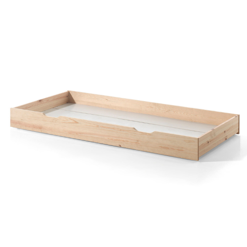 Maison-lit Home - 90x200cm - Avec Barrière - Avec Tiroir - Bois De Pin