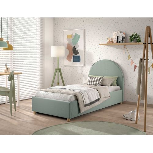 Lit Simple Maeva - 90x200cm - Avec Rangement - Vert