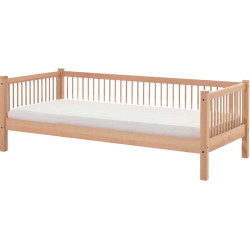 Lit Banquette Forrest 90x200cm Avec Lit Gigogne - Bois De Hêtre