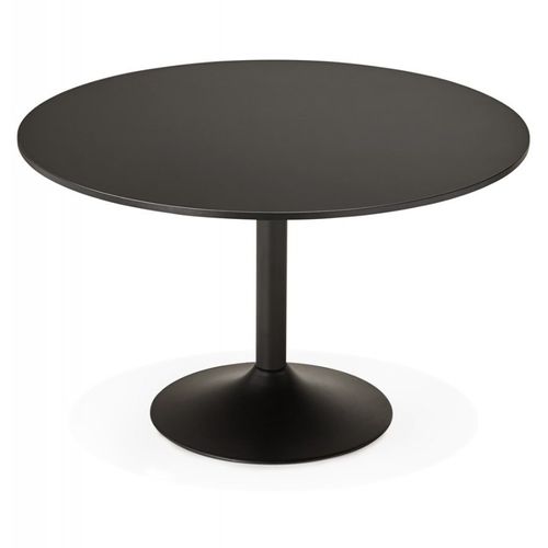 Table D'appoint Design "vanta" 90cm Noir