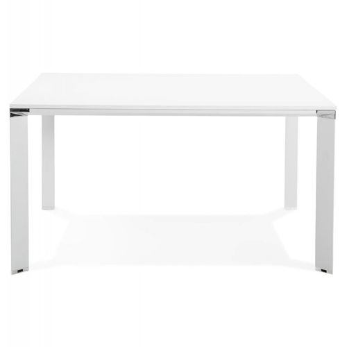 Bureau Design "hide" 140cm Blanc
