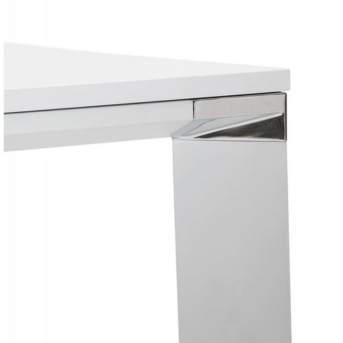 Bureau Design "hide" 140cm Blanc