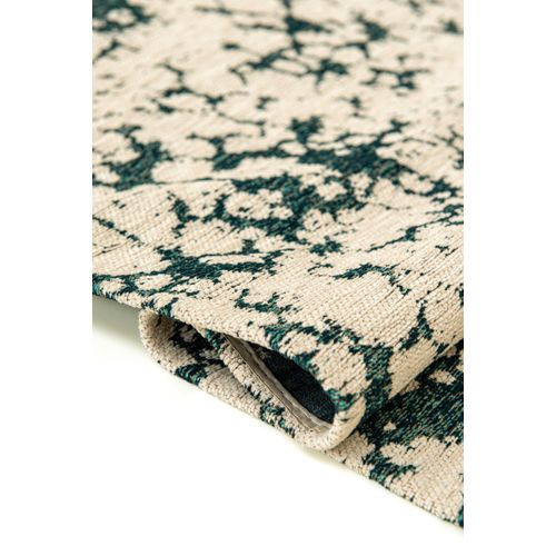 Tapis De Salon Moderne Tissé Plat Gloom En Polyester - Vert - 170x240 Cm