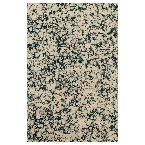 Tapis De Salon Moderne Tissé Plat Gloom En Polyester - Vert - 170x240 Cm