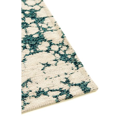 Tapis De Salon Moderne Tissé Plat Gloom En Polyester - Vert - 170x240 Cm