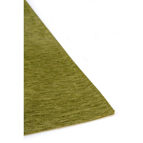 Tapis De Salon Moderne Tissé Plat Touc Touc En Polyester - Vert - 200x280 Cm