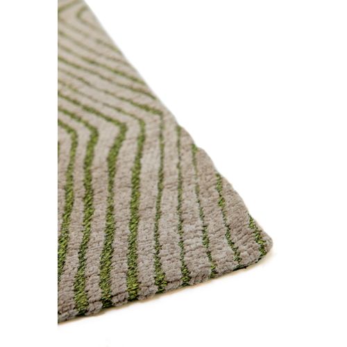 Tapis De Salon Moderne Tissé Plat Habanero En Polyester - Vert - 170x240 Cm