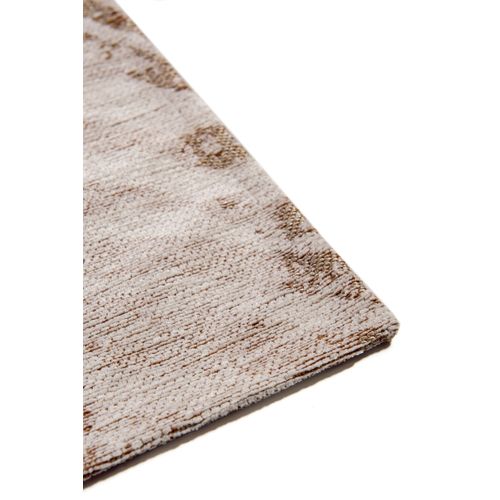 Tapis De Salon Moderne Tissé Plat Savane En Polyester - Marron - 240x340 Cm