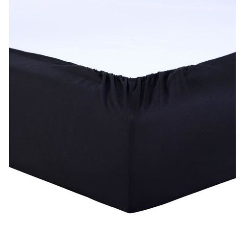 Vision Drap Housse 180x200 cm Noir