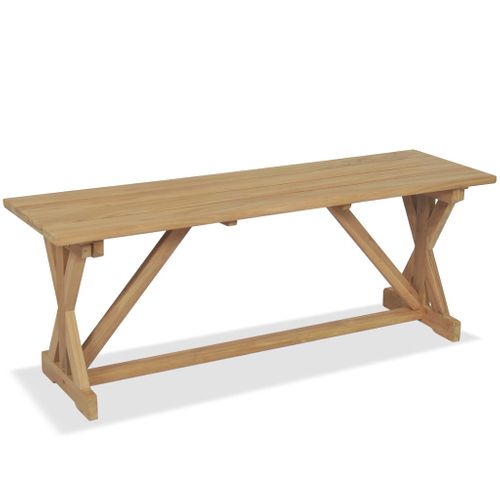 Inedit Banc Teck Massif 120 X