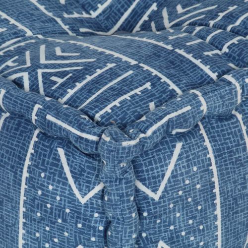 Magnifique Pouf Cube En Coton