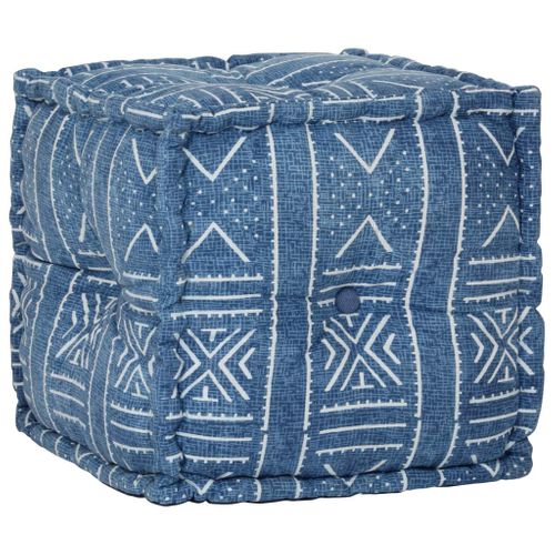 Magnifique Pouf Cube En Coton
