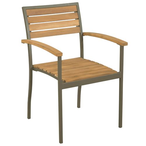 StylÃ© Chaise Empilable 2 Pcs