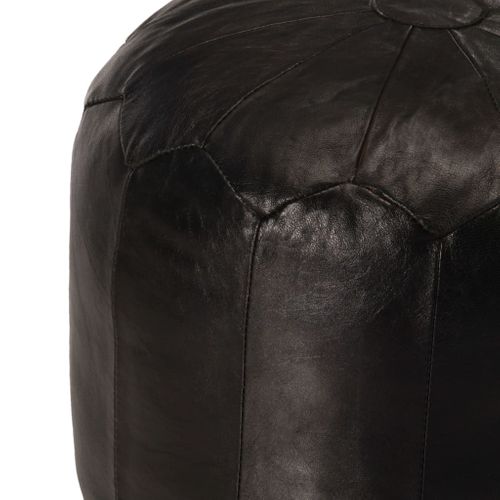Chic Pouf 40 X 35 Cm Noir Cui