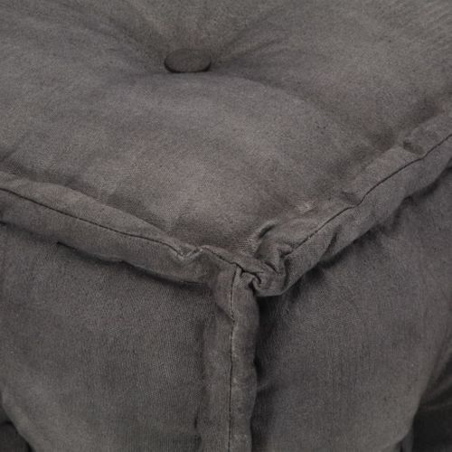 Moderne Pouf Anthracite 40 X