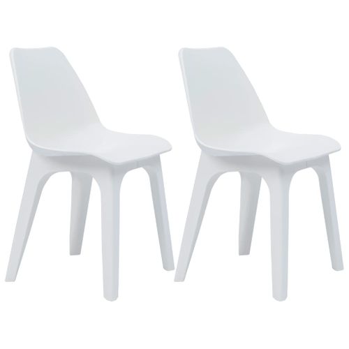 Chic Chaises De Jardin 2 Pcs