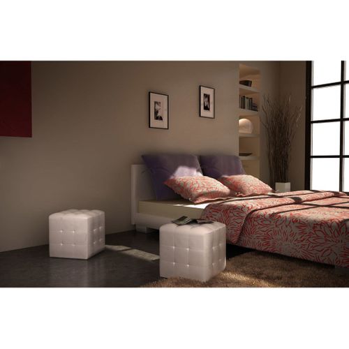 Sublime Pouf Cube CapitonnÃ©