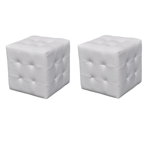 Sublime Pouf Cube CapitonnÃ©