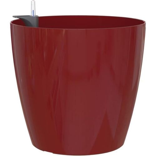 Pot San Remo Autoarrosage 36 Cm Rouge Foncé 36x36xh33, 5 Cm  1, 44l