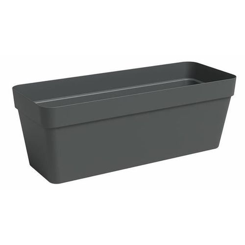 Jardiniere - Plastique - Anthracite - Rectangulaire - L49,9 X P20 X H18,1cm