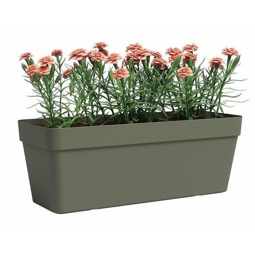 Jardinière - Artevasi - Capri - Plastique - Rectangulaire - Vert Sec - 12,5 L