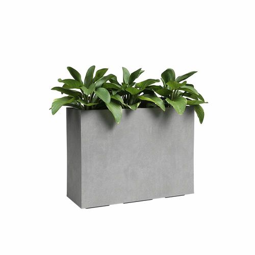 Jardiniere - Plastique - Gris Clair - 80 Cm - 50 L - Sydney -