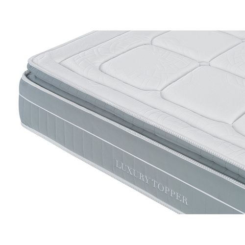 Matelas Ressorts Ensachés, 140x190cm, Luxury Avec Surmatelas Intégré, Épaisseur 30cm