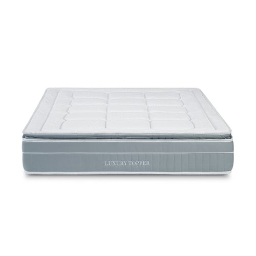 Matelas Ressorts Ensachés, 80x200cm, Luxury Avec Surmatelas Intégré, Épaisseur 30cm