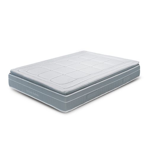 Matelas Ressorts Ensachés, 160x200cm, Luxury Avec Surmatelas Intégré, Épaisseur 30cm