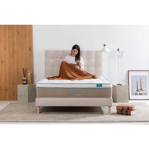 Matelas Mousse, 140x190cm,   Prime Viscogel, Épaisseur 30cm