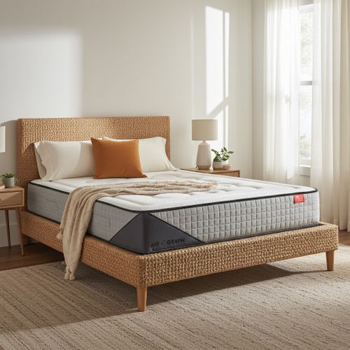 Matelas Mousse, 140x190cm, Air Graph, Épaisseur 28cm