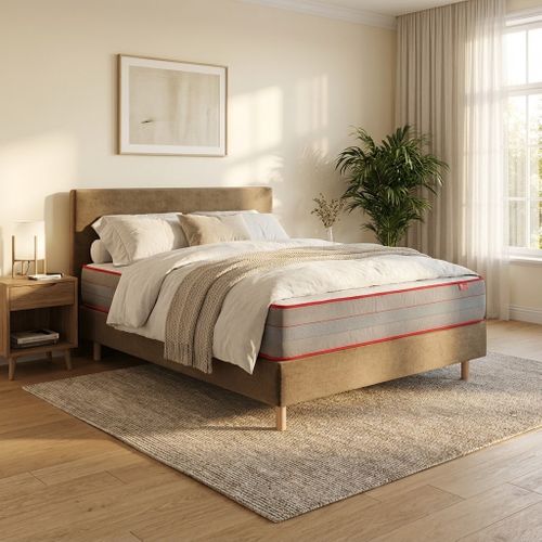 Matelas Ressorts Ensachés, 80x200cm, Matelas Luxury, Épaisseur 62cm