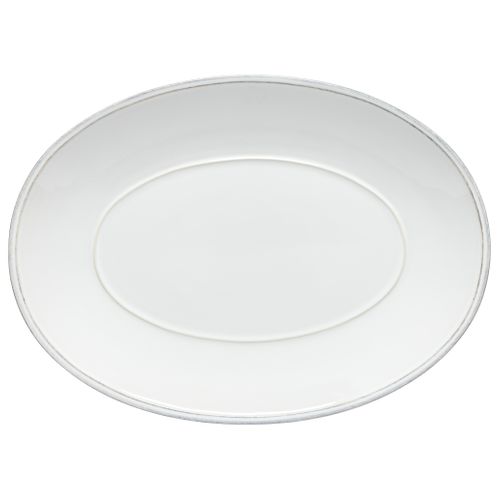 Plat Ovale Friso Blanc 41 X 29,6 Cm -