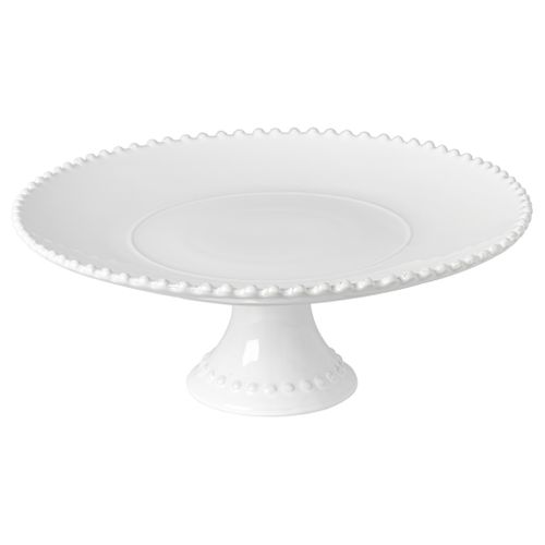 Présentoir à Gâteau D. 34 Cm Pearl Blanc -