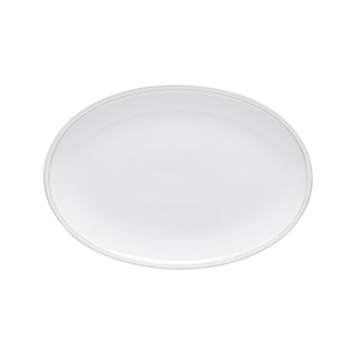 Assiette Ovale à Steak Friso Blanc 33,2 X 23 Cm - Lot De 6 -
