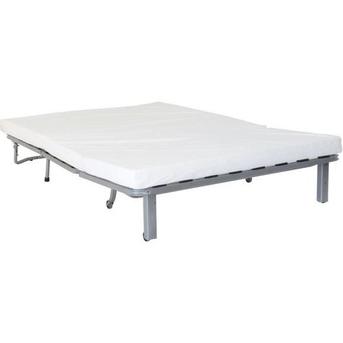 Banquette BZ Dream - Tissu 100% Coton Bleu Canard - Couchage 140x190 Cm