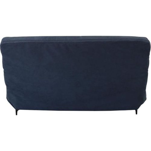 Banquette Clic Clac 3 Places - Tissu Bleu - L199 X P96 X 103 Cm - Kristen - Style Contemporain