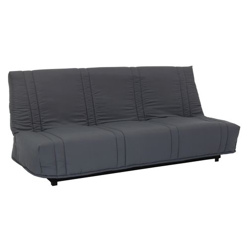 Banquette lit clic-clac LUNA tissu gris