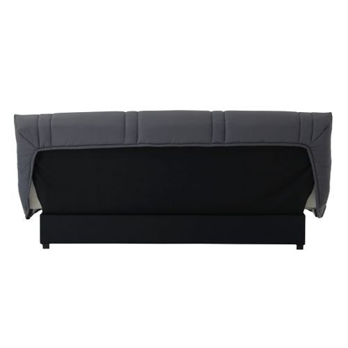 Banquette lit clic-clac LUNA tissu gris