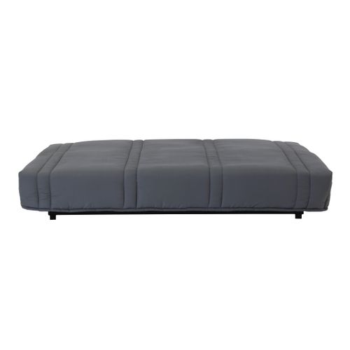 Banquette lit clic-clac LUNA tissu gris