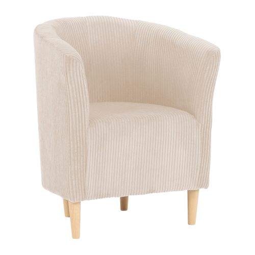 Fauteuil cabriolet MAUD II tissu lincoln beige