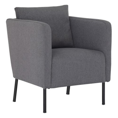 Fauteuil JIMI tissu anthracite
