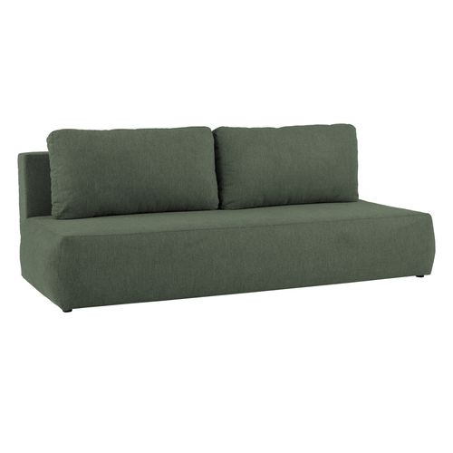 Banquette-lit ESMEE tissu vert