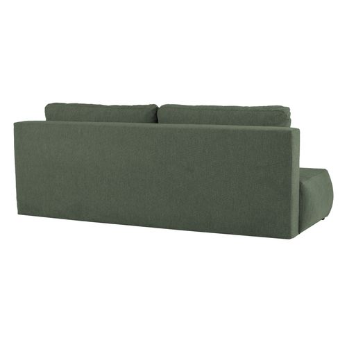 Banquette-lit ESMEE tissu vert