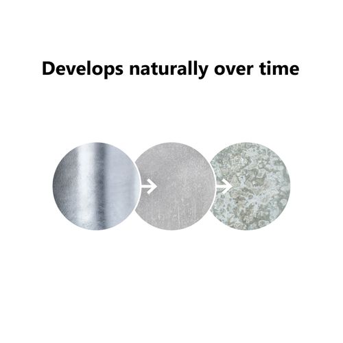 Applique Murale Blokhus Up Acier Galvanisé Acier Galvanisé, H.23 - Ip54 - E27 / Extérieur