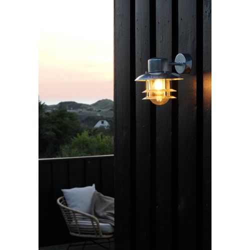 Applique Murale Blokhus Down Acier Galvanisé Acier Galvanisé, H.23 - Ip54 - E27 / Extérieur